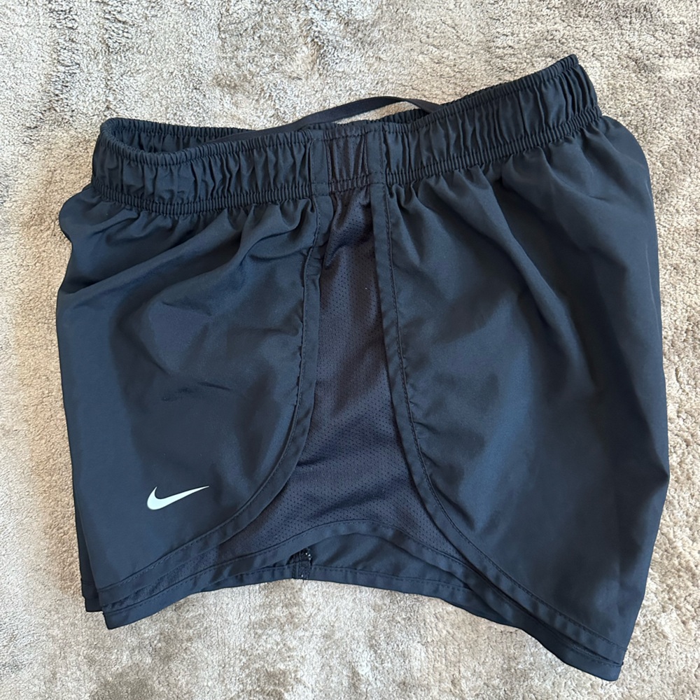 Nike Black Dry Fit Running Shorts. Size S